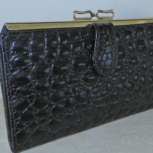 NEW GENUINE CROCODILE WALLET - Picture 1 of 8